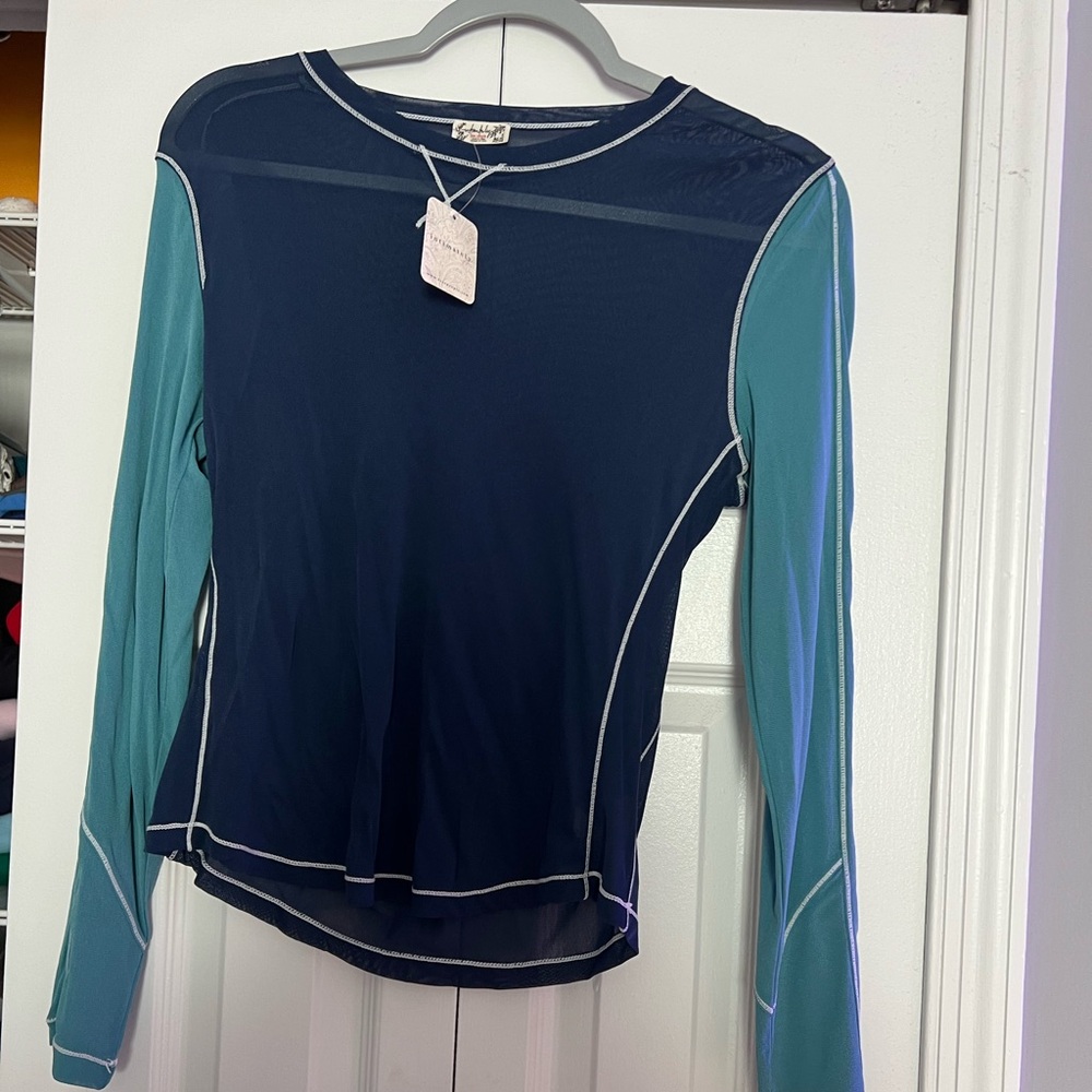 NET Sheer Free People Top
